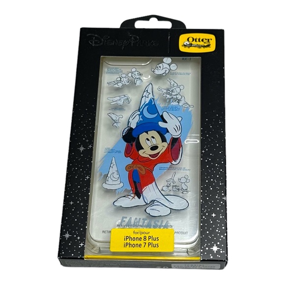 Disney Parks x Otterbox Symmetry Series iPhone 7 Plus & 8 Plus Ink & Paint - Picture 1 of 4
